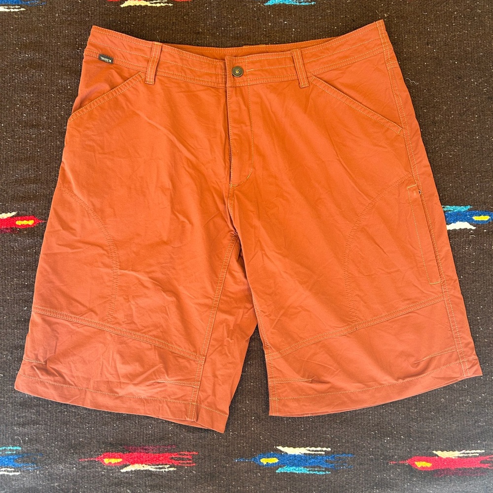 Men's Kuhl Rust Color Shorts Sz 38 Waist